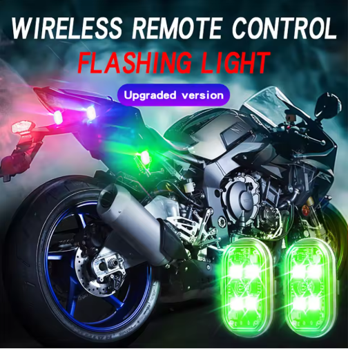 Wireless LED Strobe Lights Car Decor Atmosphere Light