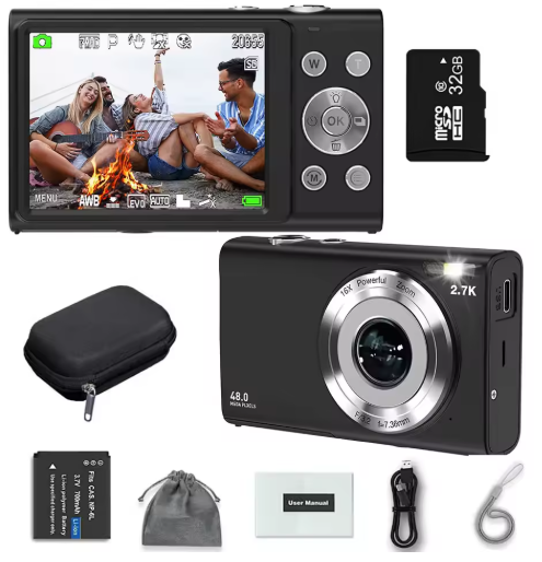 4K Digital Camera Autofocus Vlogging Camera