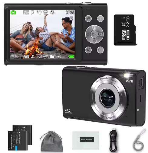 4K Digital Camera Autofocus Vlogging Camera